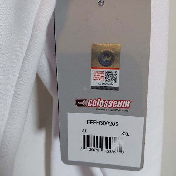 NEW Women's XXL 2XL Colosseum Alabama Crimson Tide Hoodie Sweatshirt NWT - Picture 4 of 12